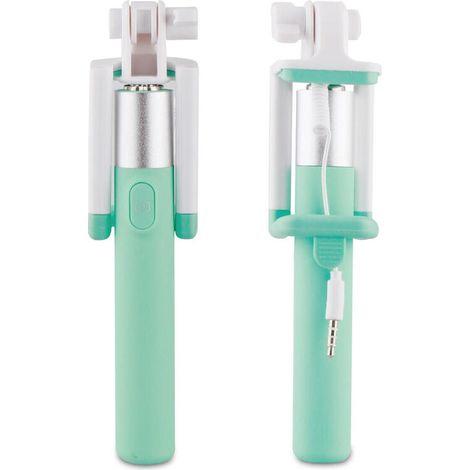 muvit Life palo selfie jack 3,5 mm. hasta 6 verde