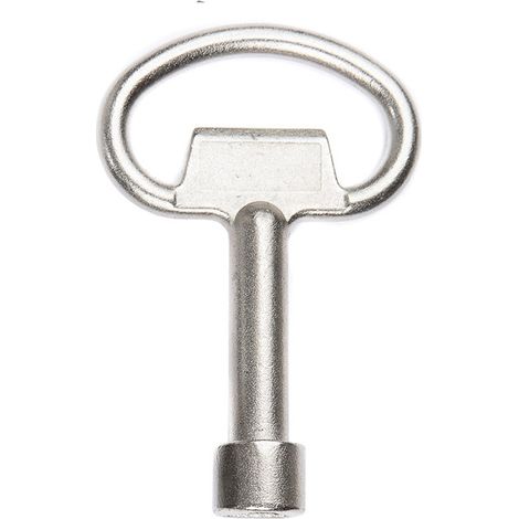 Rs Pro – Clé triangulaire 8 mm en zinc – Longueur 75 mm – Largeur de tête 49 mm – Résistante pour travaux intensifs