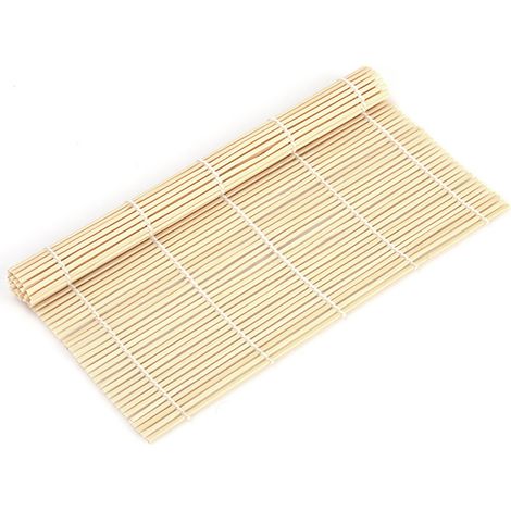 Tapis À Rouler Sushi - En Bambou Naturel - Pour Préparation Maison De Rouleaux Sushi - Idéal Débutants Et Professionnels - 1 Pièce (1/5)