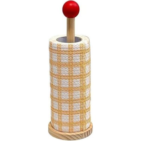Porte-rouleau de papier essuie-tout, toilette rond pour cuisine (1/3)