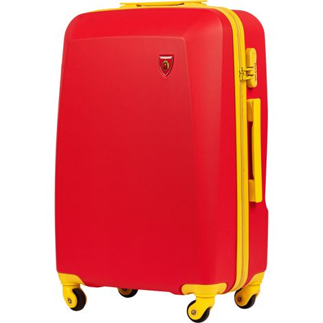 Maleta mediana roja Wings x Jagiellonia de 24 pulgadas