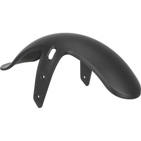 Black front mudguard for Elite electric scooter, front wheel mudguard, water deflector, mudguard plate, plastic protective parts (1/4)