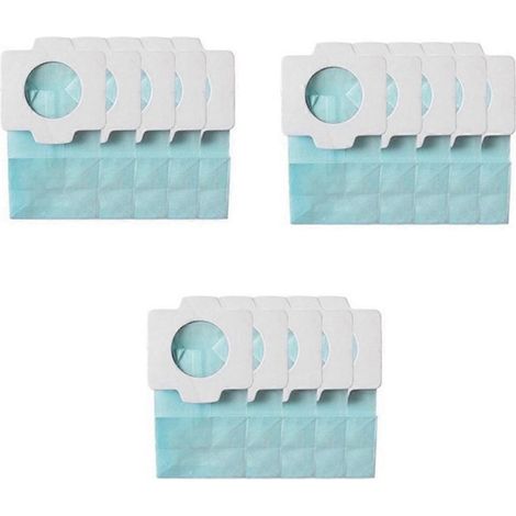 Lot de 15 sacs de rechange pour aspirateur Makita CL102, CL104, CL107 et CL182 (collecte des débris).-AquaForge (1/3)