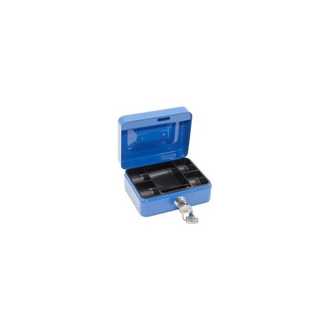 C CASSETTA PORTAVALORI BLU 5015 15.2X11.8X8CM
