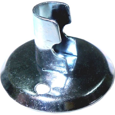 Soporte barra 1312 lateral cromado