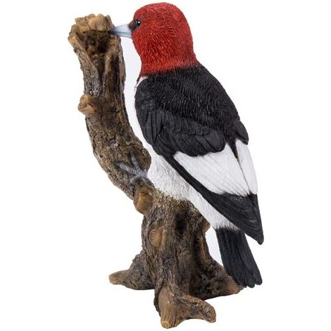 PIC A TETE ROUGE SUR BRANCHE H.21CM