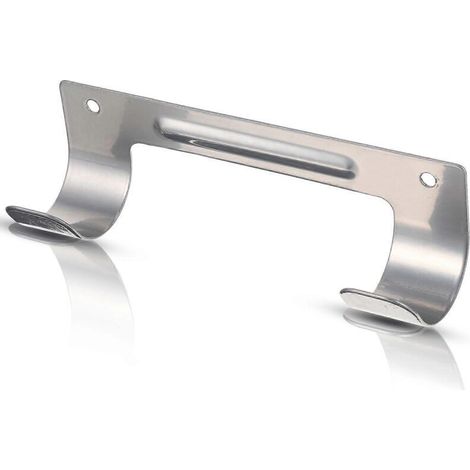 Wall mounted ironing board hook, double ironing board hanging device (1/2)