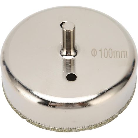 100mm Diamant Scie Cloche Foret Galvanoplastie Ouvre-Trou Cutter Foret Verre Scie Cloche Tuile Scie Cloche Outils pour Céramique Carreaux De Verre Porcelaine Marbre