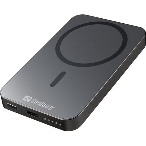 Powerbank Sandberg Mag Wireless 5000 ALU (1/4)