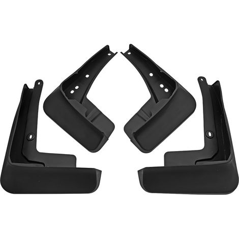 Mud flaps suitable for the sporty hatchback versions of the Audi A3 (model years 2021–2025). (High-quality sport versions of the Audi A3 hatchback)--DTEKGAZ