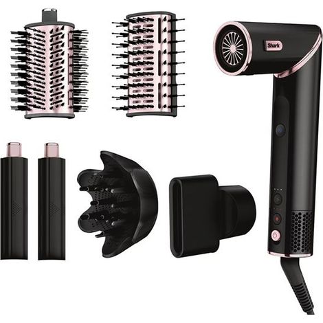 Shark FlexStyle Asciugacapelli 5-in-1 Kit per lo Styling dei Capelli Caldo Nero (1/5)