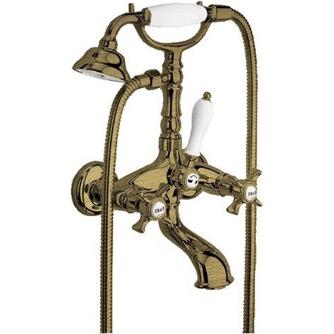 Mélangeur Bain/Douche CHAMBORD vieux bronze - CRISTINA ONDYNA CH10292