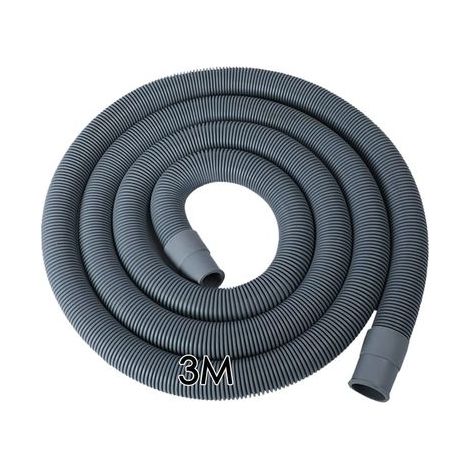 Tubo di scarico universale da 3 metri, tubo di scarico per lavatrice, tubo di evacuazione dell'acqua, scarico universale per lavatrice e lavastoviglie (3M) (1/5)