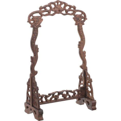Présentoir à Colliers en Bois de Pouliot, Support pour Bijoux en Jade, Porte-colliers Décoratif Taille Unique, Support de Rangement Maison Vente Détail, Organisateur de Bijoux (1/5)