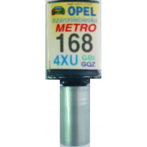 Réparation des rayures de peinture pour Opel Metro 168 4XU gris-bleu, 10 ml (1/5)