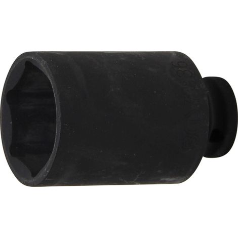 BGS Kraft-Steckschlüssel-Einsatz Sechskant tief Antrieb Innenvierkant 12,5 mm (1/2") SW 36 mm - 7236
