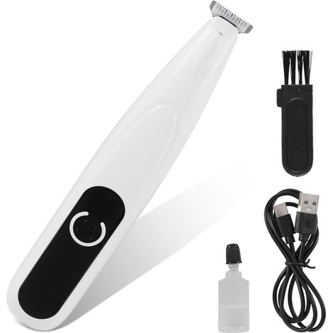 Tondeuse à pattes pour chiens et chats, sans fil, silencieuse pour pattes, visage, yeux, oreilles, tondeuse rechargeable (1/5)