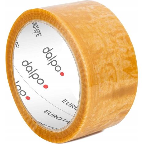 DALPO Transparentes, starkes Verpackungsklebeband 48/60y
