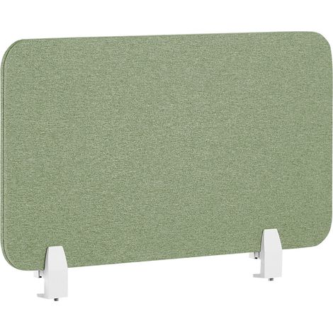 Desk Screen 72 x 40 cm Green WALLY (1/5)
