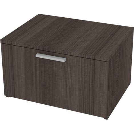 Cassettiera colorata per cameretta: design moderno e chiusura delicata - Olmo jerez scuro (1/5)