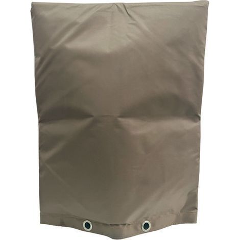 Couvercle isolant antigel pour dispositif anti-retour 40 x 50 cm protection hivernale tuyaux (1/5)