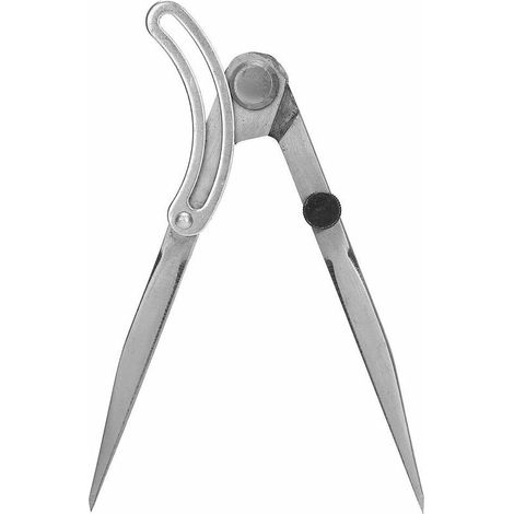 DEESSE SHOP - Espacement réglable Boussole Cuir Scriber Outils de régulation Bord Creaser Ligne Dessin Rotatin (150mm) (1/5)