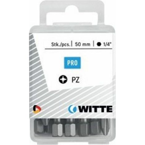 Punte Cacciavite Witte Argento 50 Millimetri 5 Pezzi (1/3)
