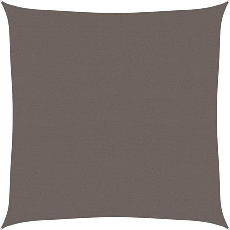 Maison Exclusive - Vela Parasole 160 g/m² Antracite 7x7 m in HDPE (1/5)