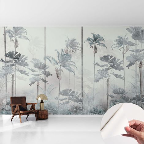 Fotomurale adesivo - Carta da parati adesiva - per la cucina camera da letto per la soggiorno - Paesaggio tropicale 416x254 cm (1/5)