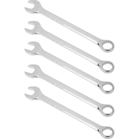 Clé À Cliquet - Chrome Vanadium - Pour Ouverture Et Carrosserie - 22 mm - 270 mm - Lot De 5 (1/5)