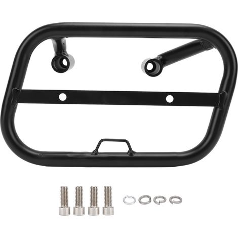 Support de sac latéral de moto ajouter un espace de rangement support de support de coffre de selle remplacement pour Indian FTR1200 2019 à 2023 gauche : IF663 BBZJ (1/5)