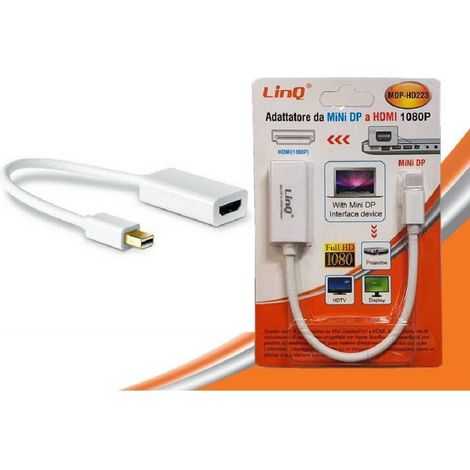 Trade Shop - MINI DISPLAYPORT (MINI DP) ZU HDMI 1080P MDP-HD223 - (1/2)