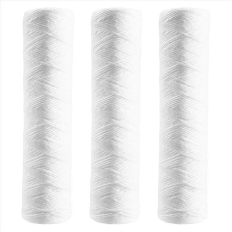 3 pièces eau purificateur 10 pouce String 5 Micrometre PP filtre (1/5)
