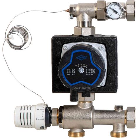 Kit de régulation pour chauffage basse température