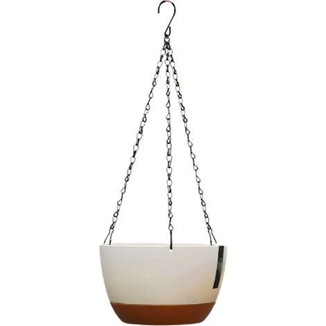 Pot suspendu en résine avec séparation [ L 29 cm  Vert ] - ManoMano (1/5)