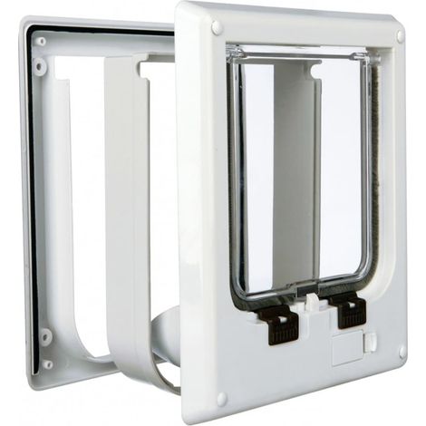 Trixie Puerta Electromagnética para Gato Blanca 21,1x24,4 cm (1/3)