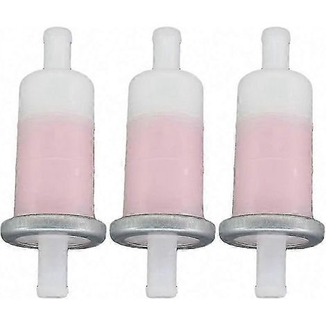Filtre à carburant moto 10mm 3/8 pouce - Kit de 3 pièces compatible Honda CBR600 VT750 VT1100, remplacement 16900-MG8-003 et 49019-105, qualité OEM. (1/5)