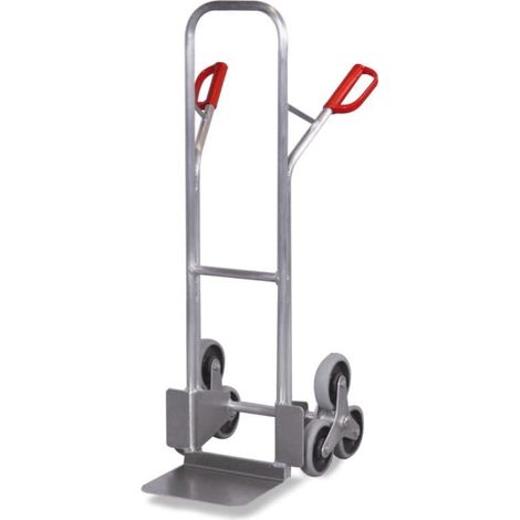 VARIOfit Aluminium Treppenkarre mit 2 dreiarmigen Radsternen Schaufel 320 x 245 mm (1/3)