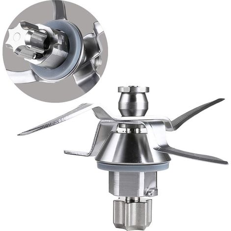 Couteau mélangeur pour Thermomix TM31 – Acier inoxydable – 4 lames aiguisées pour broyage uniforme – Compatible Bimby TM31 (1/5)