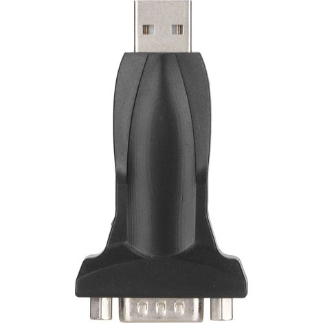 Convertisseur USB vers RS232 Mâle 9 Broches avec Puce FTDI PL2303 et Connecteur DB9 (1/5)