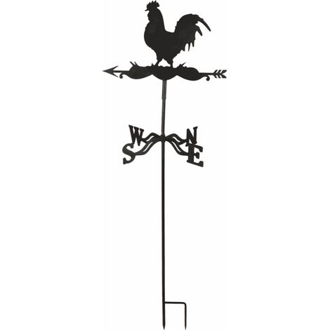 Girouette Coq Métal à planter ou à fixer (1/2)