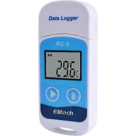 Elitech rc-5 enregistreur de données de température USB numérique de haute précision compatible entrepôt stockage transport réfrigéré laboratoire 2025 (1/5)