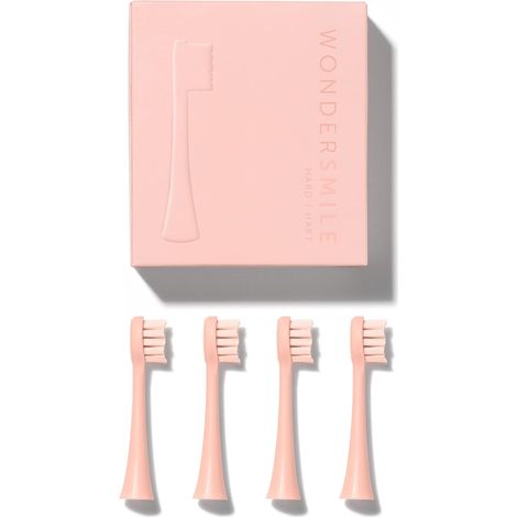Lot de 4 brosses à dents soniques de rechange – Têtes de brosse à dents sonique Wondersmile (Hard, Atomic Rose) (1/5)
