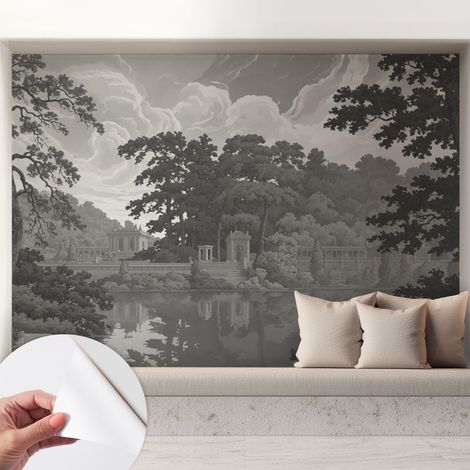 Fototapete Selbstklebend - Büro Wandgestaltung - Wanddekoration Wohnzimmer Naturlandschaft 208x146 cm (1/5)
