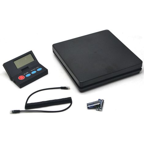 Balance postale numérique LCD 50 kg (110 lbs) pour colis, pesage et affranchissement