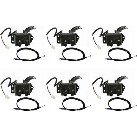 6 cerraduras para portón trasero de Toyota Hiace Commuter 2005-2018, número de pieza 69350-26120 (1/5)