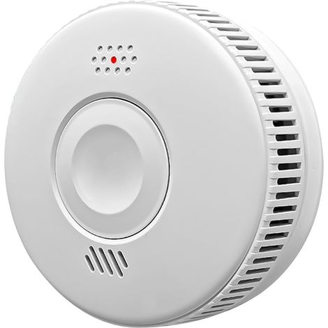 Détecteur de fumée, alarme incendie avec capteur, alarme de surveillance de détecteur de fumée, alarme 85 décibels 1 (1/5)