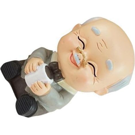 Figurine Décorative pour Résine Forme Unique et Finition Soignée pour Voiture pour Décoration Intérieure ou Extérieure Décoration Intérieure ou Extérieure (1/5)