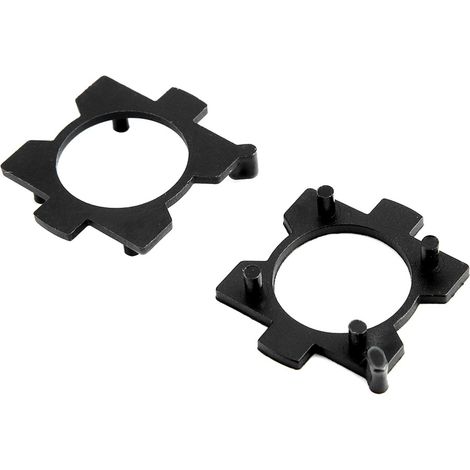 2 adaptateurs de base L08 pour ampoules LED H7, supports de fixation pour phares Mazda CX5 CX7 (1/5)