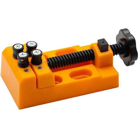 Pince de travail pour la sculpture de montres en noyer, multi-trous, parallèle, pour la sculpture de bijoux et l'artisanat, accessoires pour outils à main